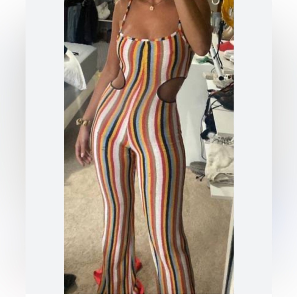 Zara Terry Cloth Jumpsuit